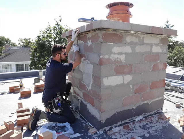 Advanced chimney repair process by Littleton Chimney Sweep in Littleton, MA