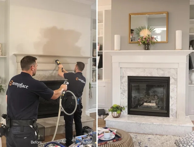 Professional soot removal by Littleton Chimney Sweep team in Littleton, MA